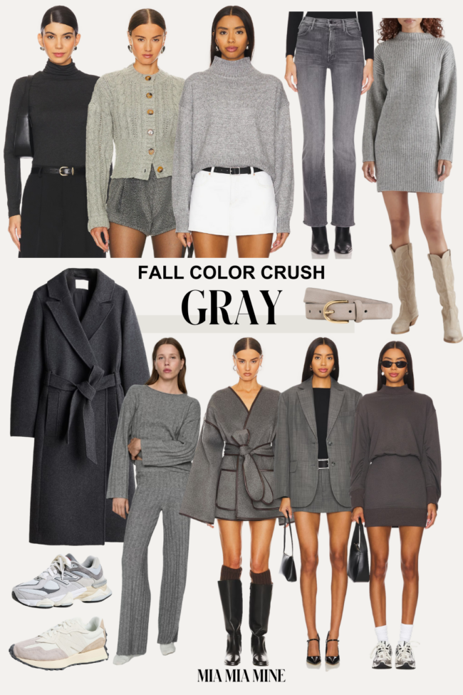 fall color trend gray