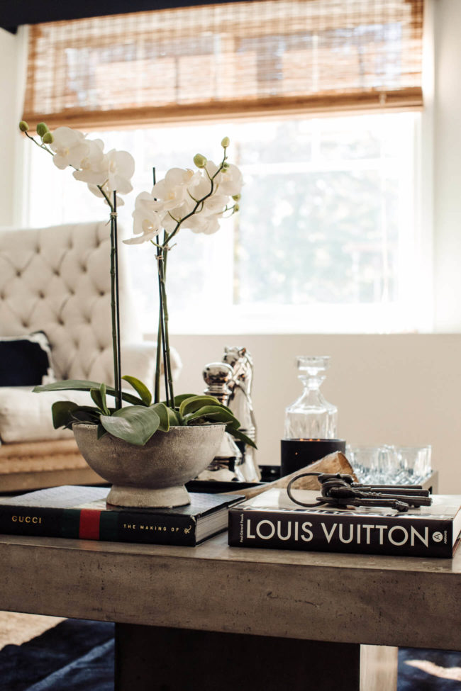 fashion blogger mia mia mine's coffee table decor louis vuitton book