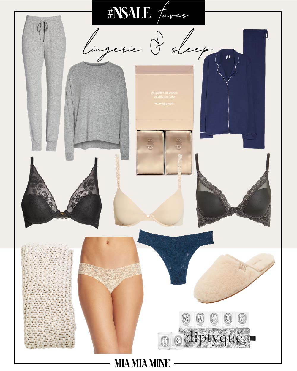 nsale sleepwear and lingerie picks by fashion blogger mia mia mine