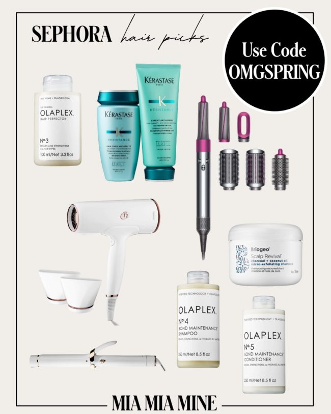 sephora spring savings event sale picks for hair by mia mia mine