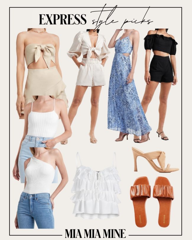 express summer 2021 style picks by mia mia mine