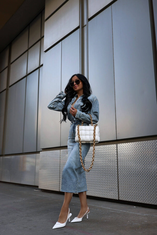 fashion blogger wearing prada white slingback heels from nordstrom