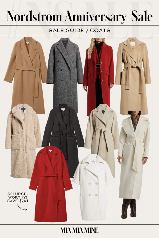 nordstrom anniversary sale 2024 best coats