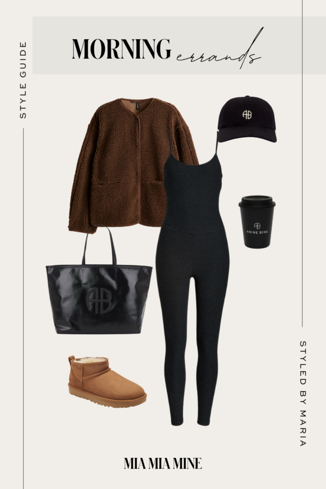 mini ugg outfit for fall