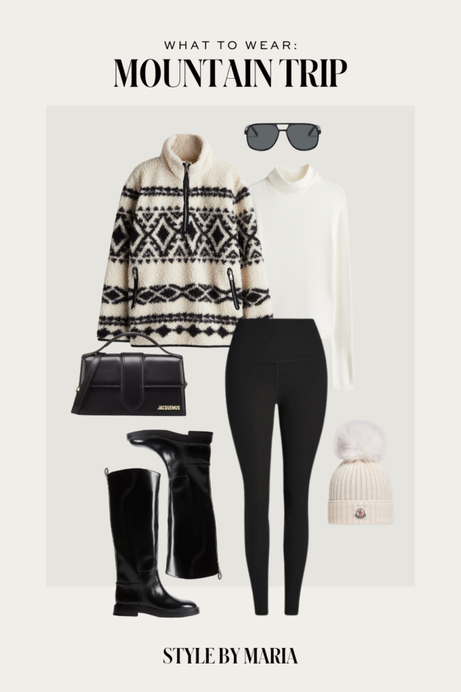 mountain getaway outfit