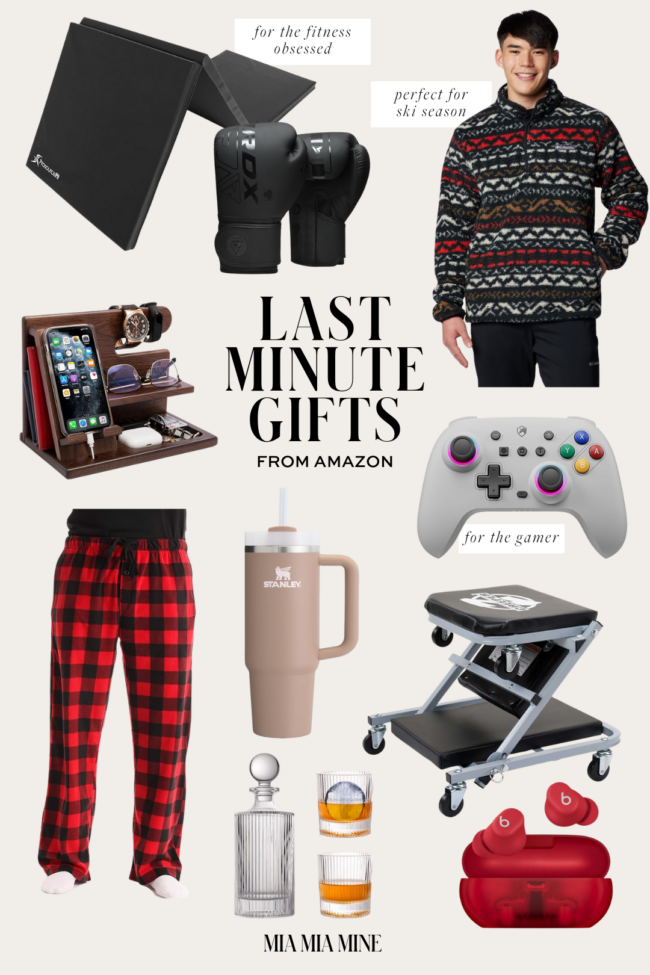 last minute holiday gifts for men