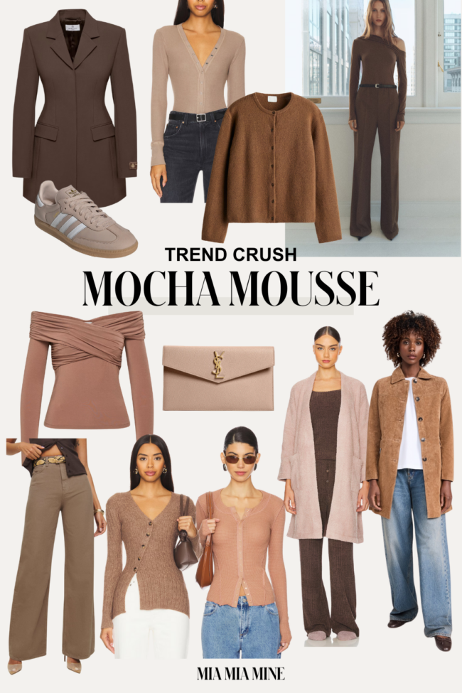 mocha mousse fashion